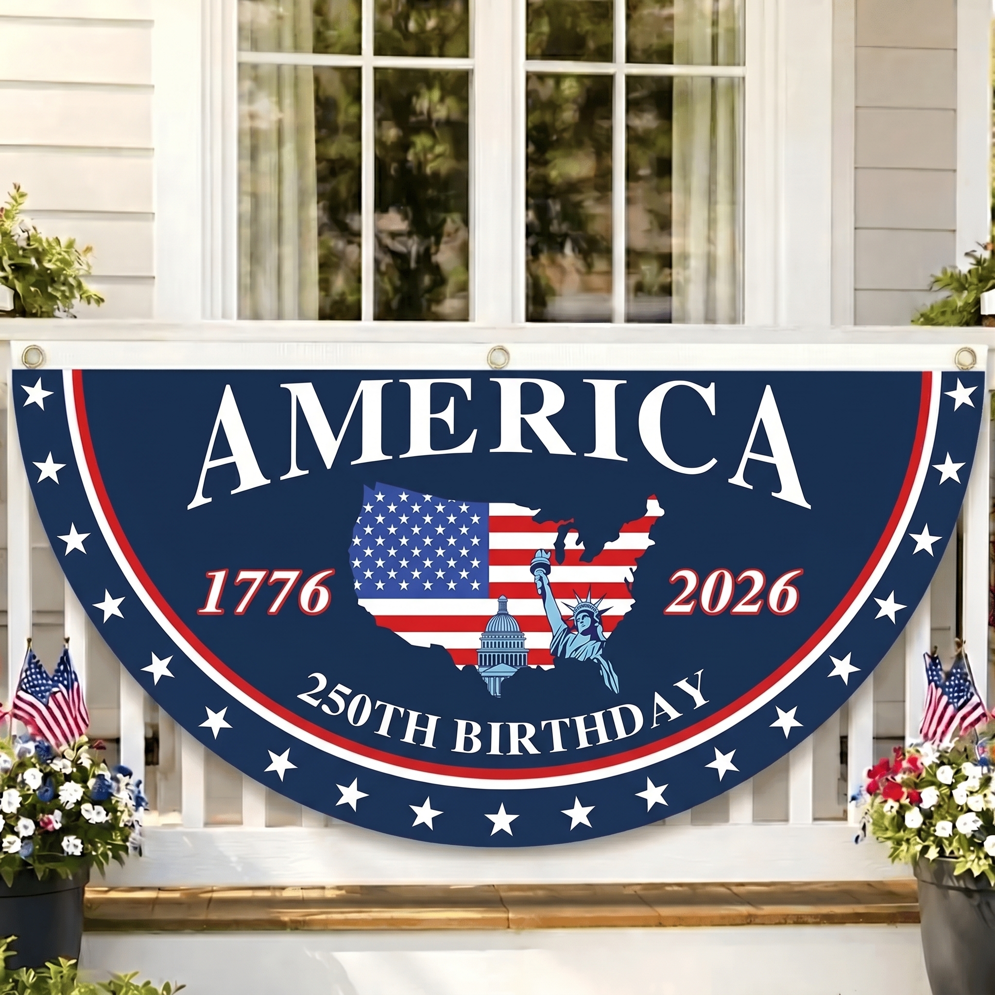 🔥HOT SALE 49 % OFF🔥250th Anniversary USA Fan Flag