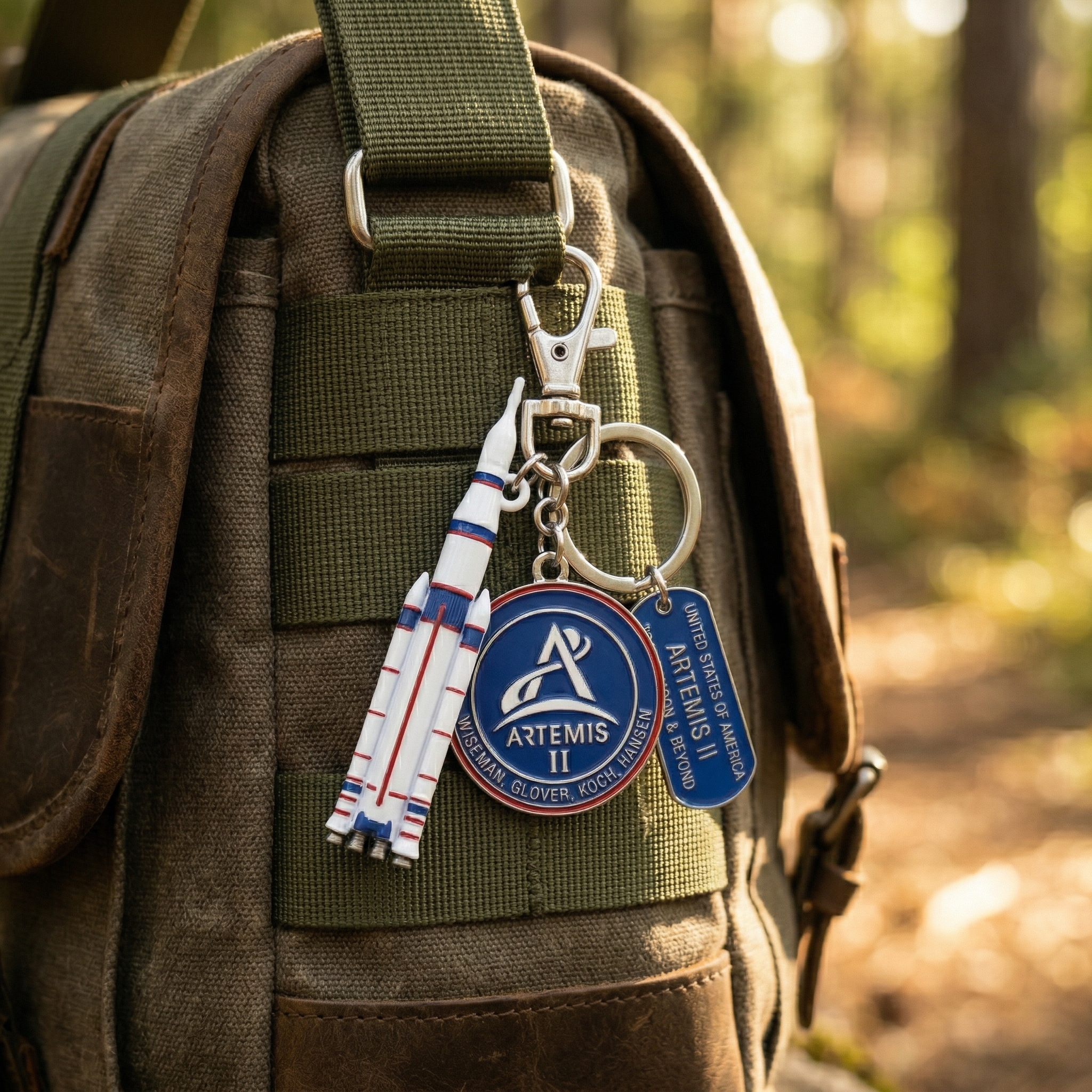 🔥LAST DAY 49% OFF🔥Artemis II Keychain