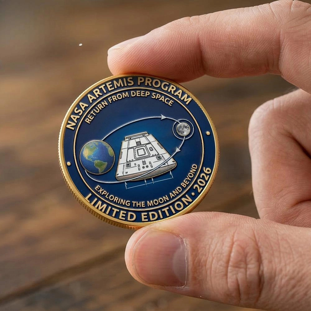 🔥LAST DAY 49 % OFF🔥Orion Spacecraft Splashdown Artemis II Coin