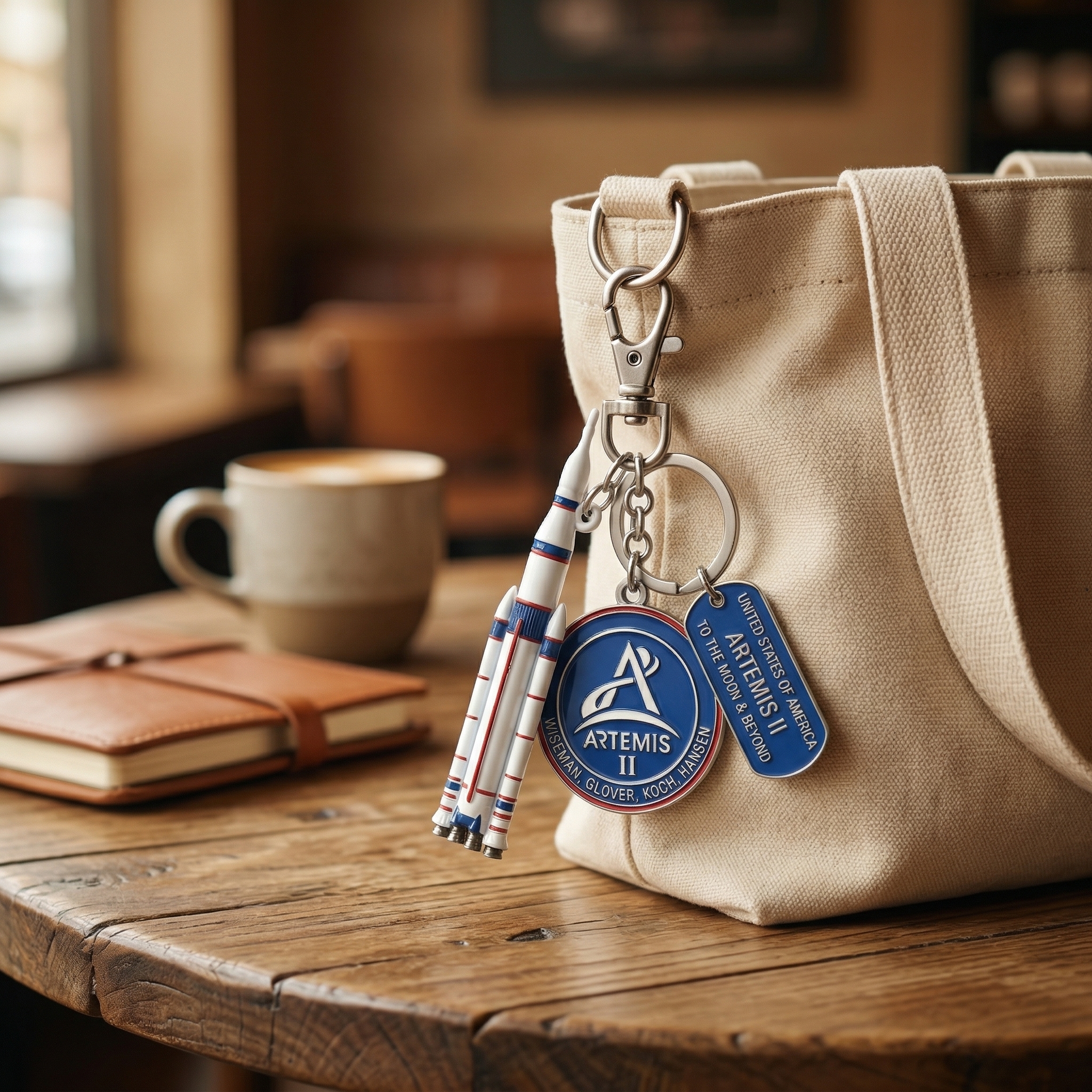 🔥LAST DAY 49% OFF🔥Artemis II Keychain
