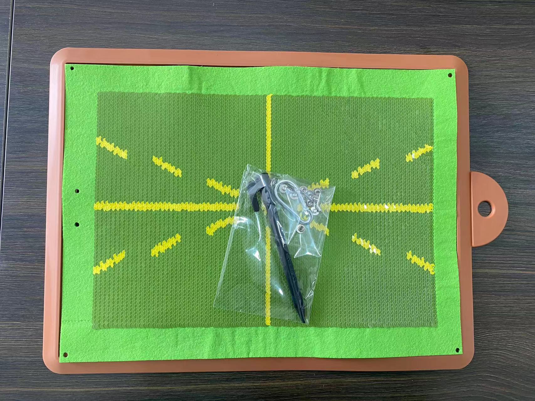 🔥Golf Training Mat for Swing Detection Batting