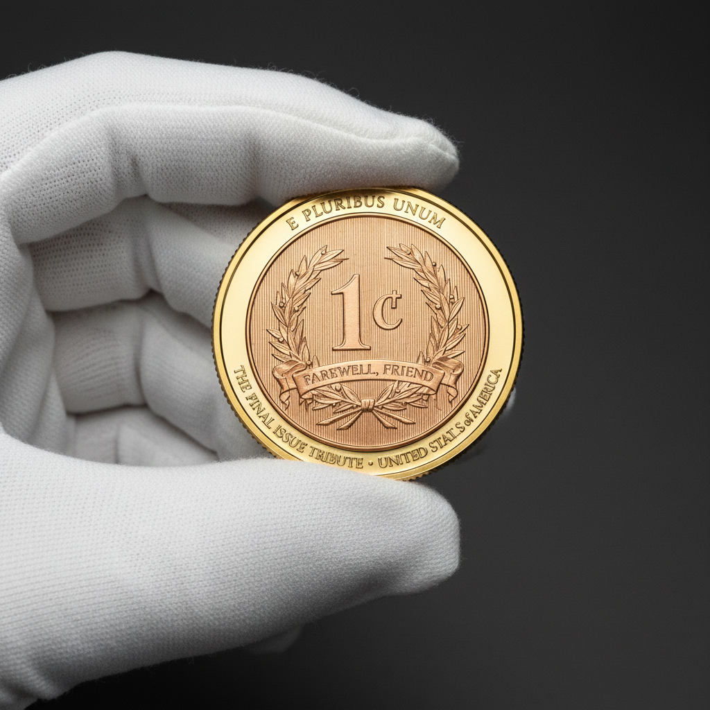 🔥LAST DAY 49% OFF🔥A Century of Honor: Farewell, Friend – Lincoln Final Penny Commemorative Coin