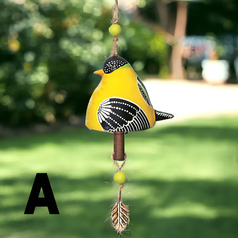 🎁Best Selling Gifts🎁Hand Painted Bird Windchime Gift