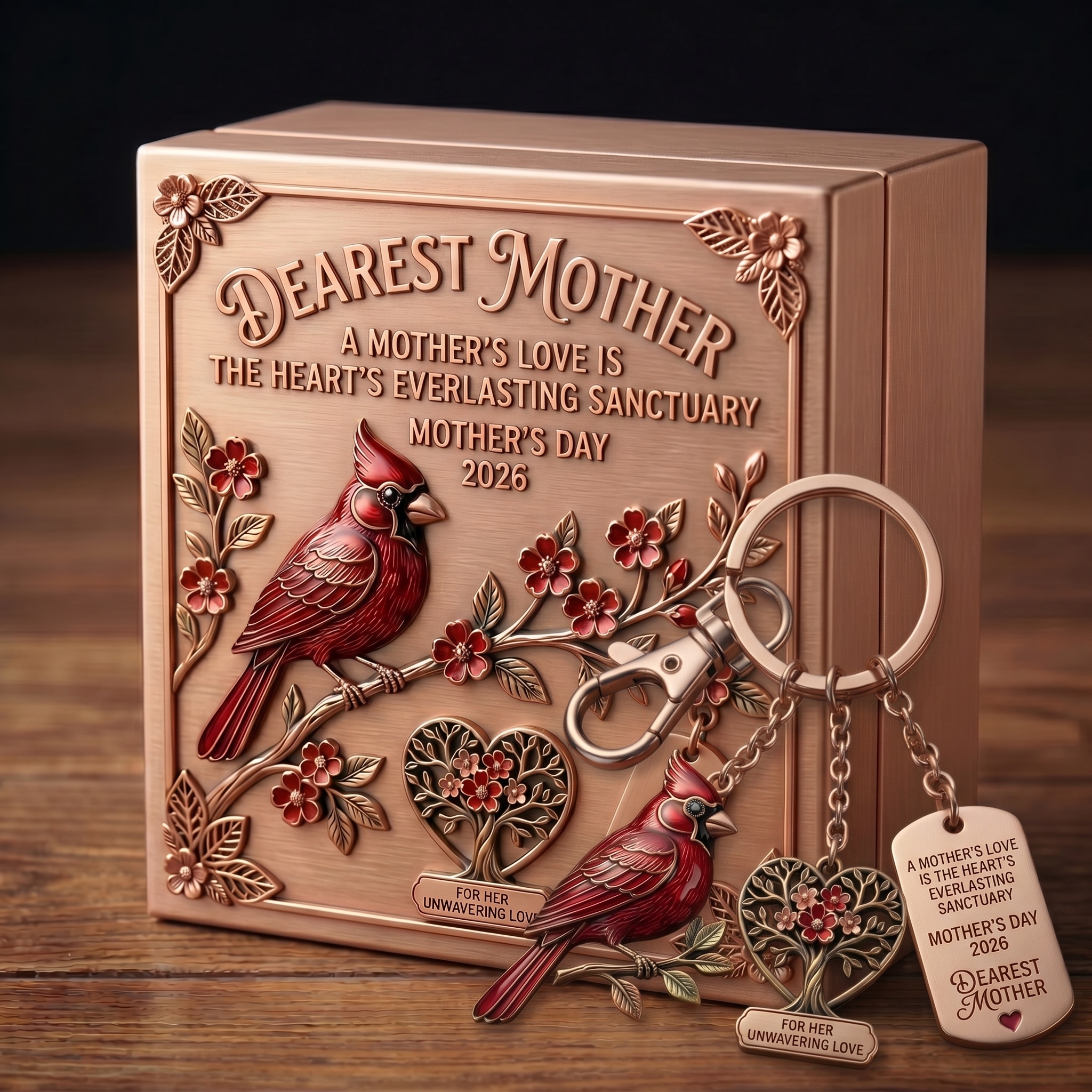 🔥Last Day 49% OFF🔥Mother’s Day Keychain: A Heartfelt Tribute to Unwavering Love