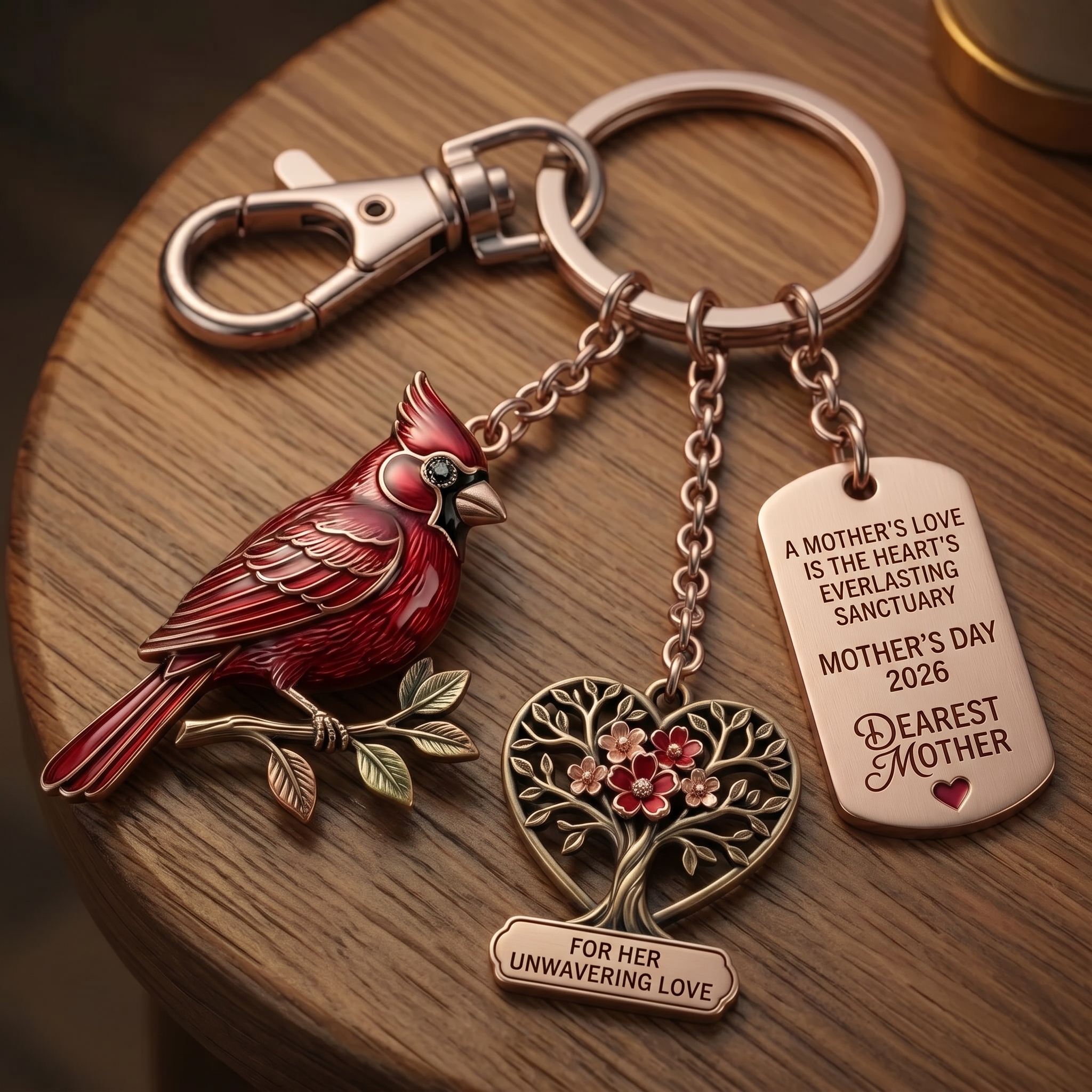🔥Last Day 49% OFF🔥Mother’s Day Keychain: A Heartfelt Tribute to Unwavering Love