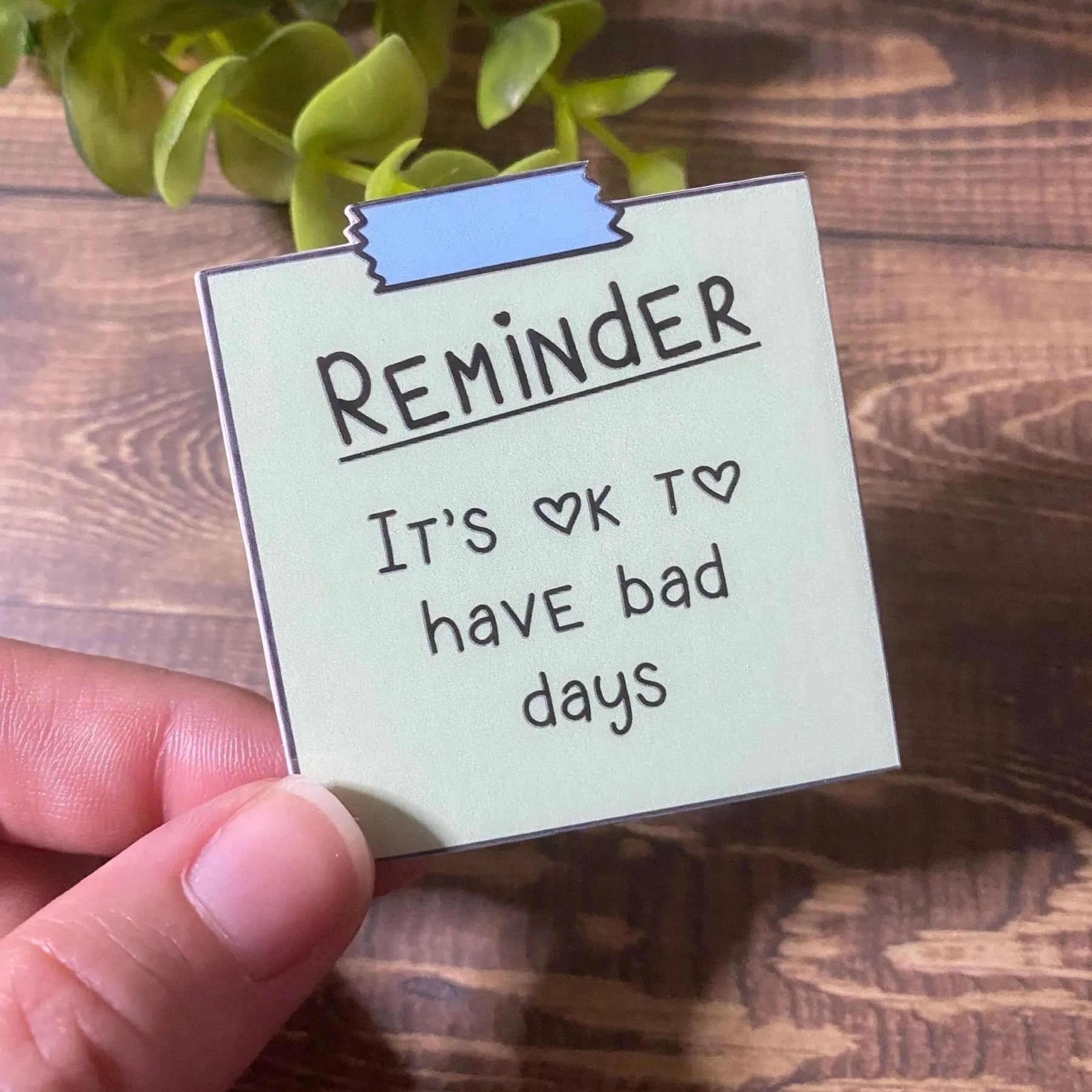 Mental Health Sticky Note Stickersset of 12