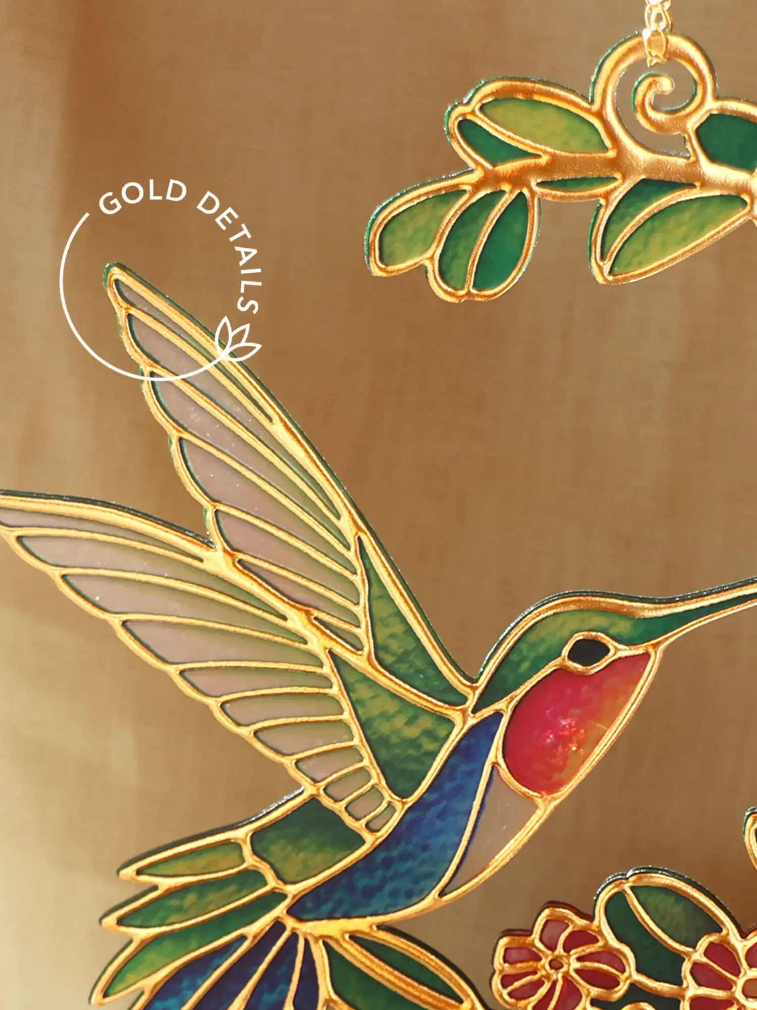 🎁Mother's Day Save 50% Off -- Hummingbird Oasis Suncatcher