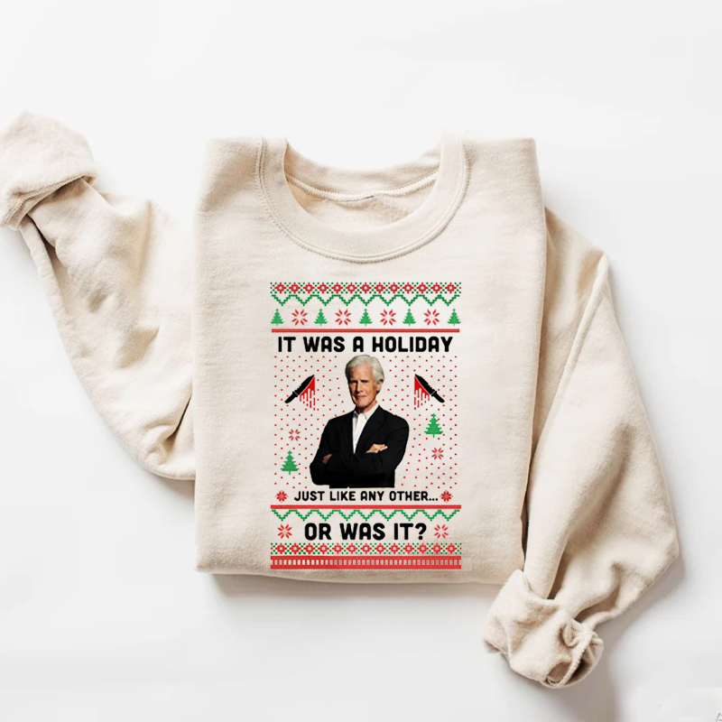 True Crime Ugly Christmas Sweatshirt