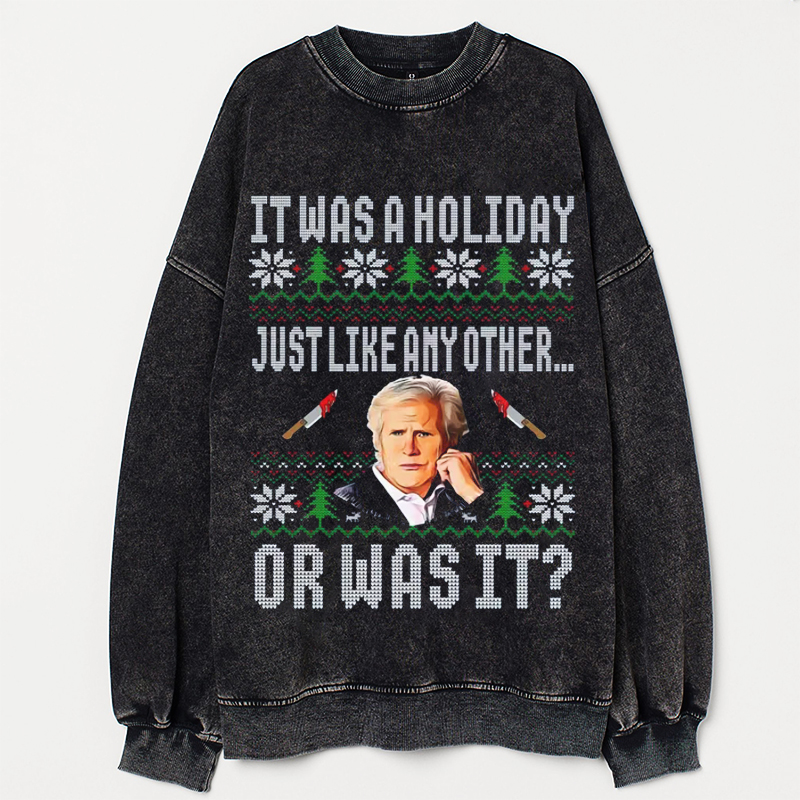 True Crime Ugly Christmas Sweatshirt