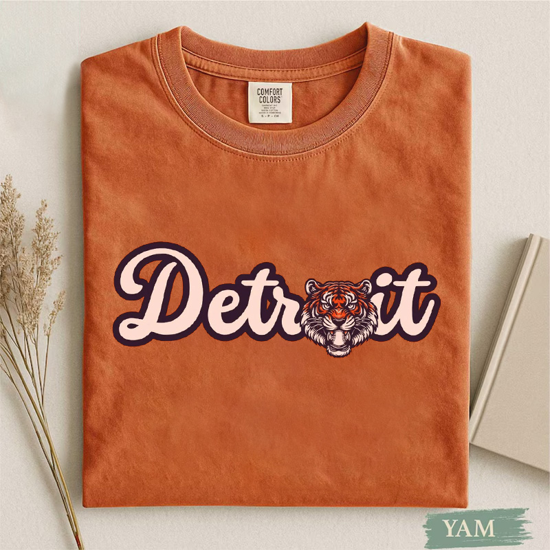 Retro Detroit Baseball Shirt