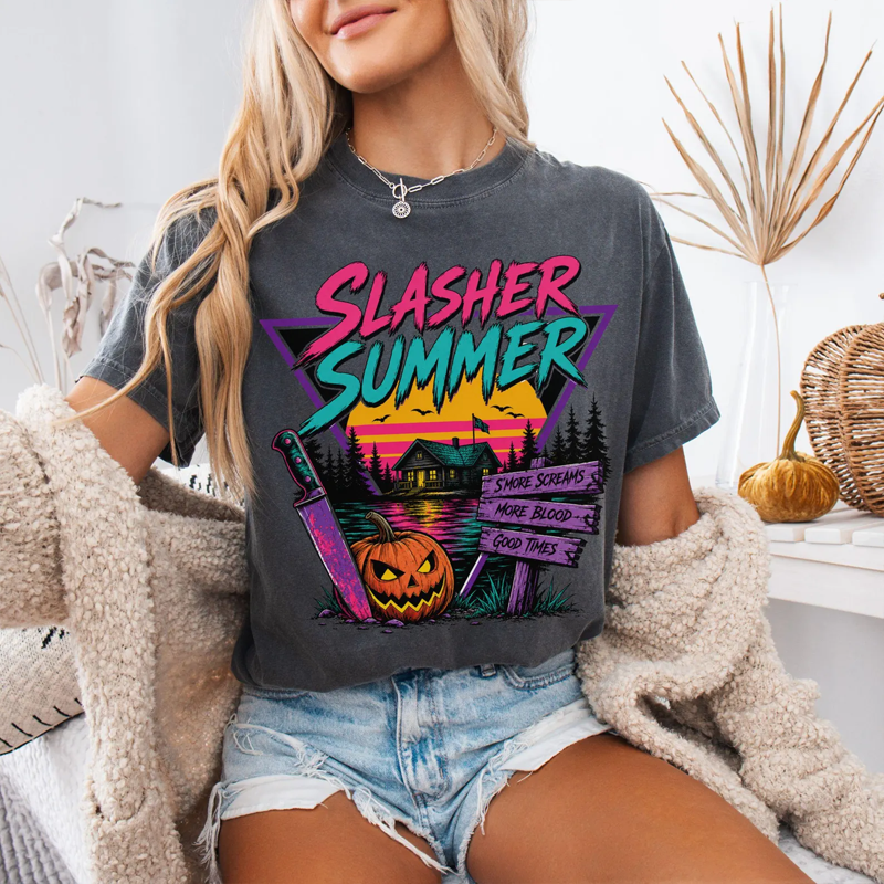 Retro Slasher Summer Shirt