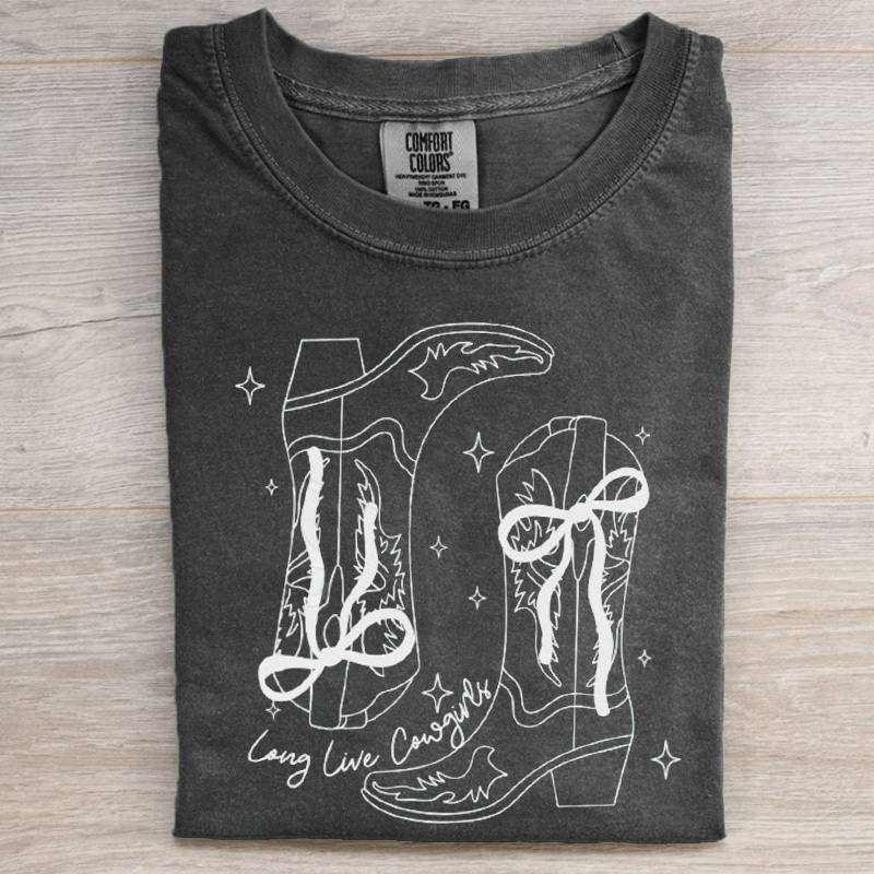 Western Long Live Cowgirls Shirt