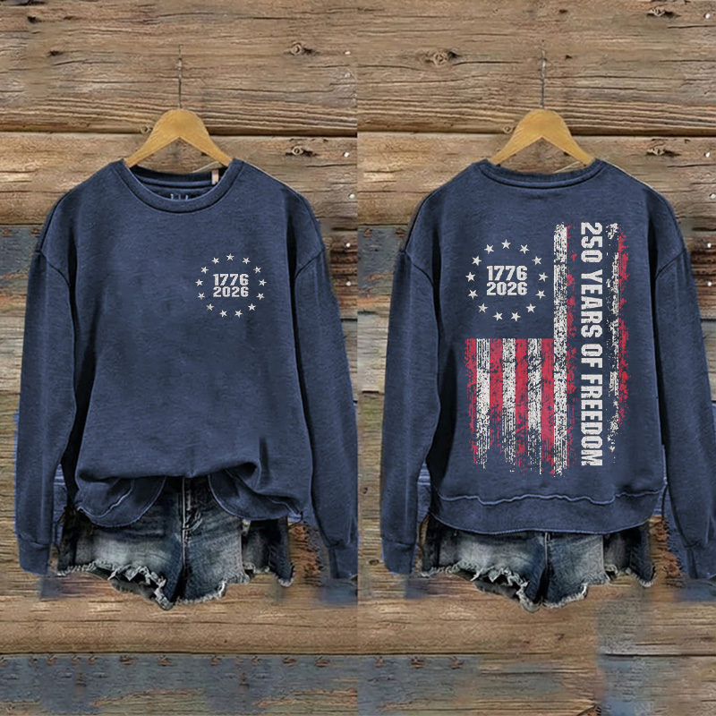Retro 250 Years of Freedom Sweatshirt