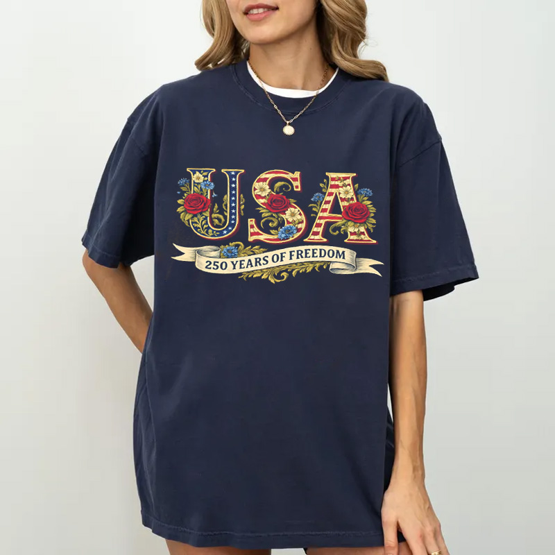 USA 250 Years Of Freedom Shirt
