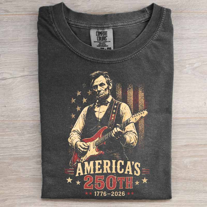 Abraham Lincoln Guitar Shirt