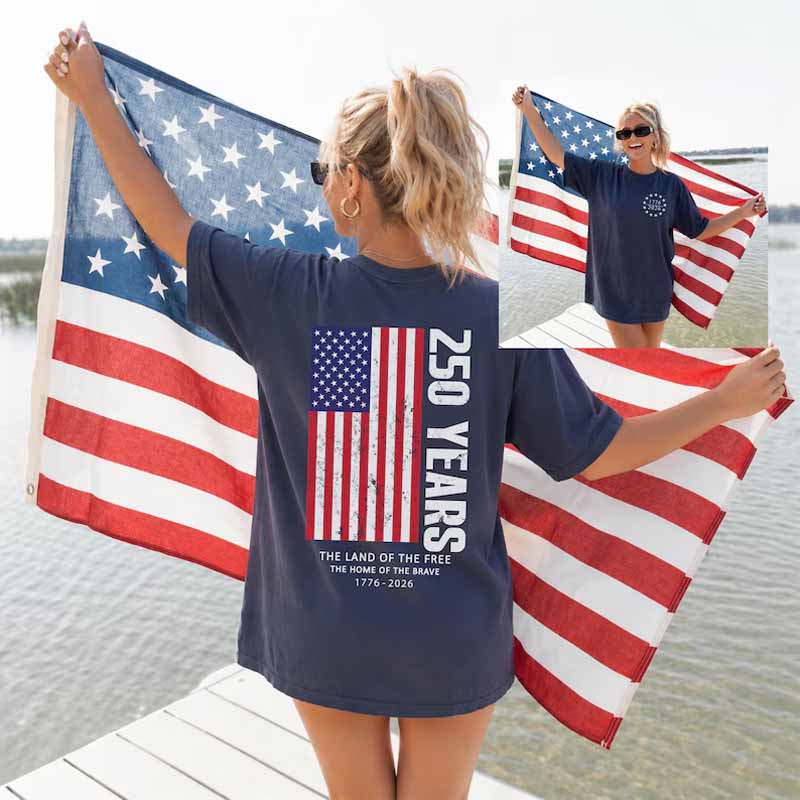 Vintage Style America 250th Anniversary Shirt