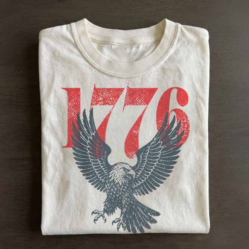 Retro 1776 Bald Eagle Shirt