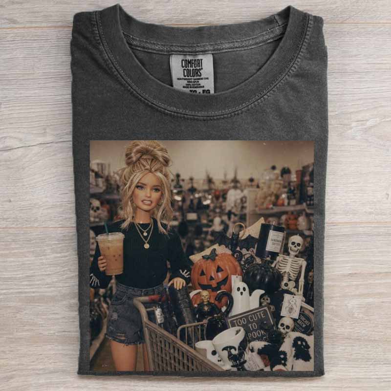 Retro Doll Face Meme Halloween Shirt