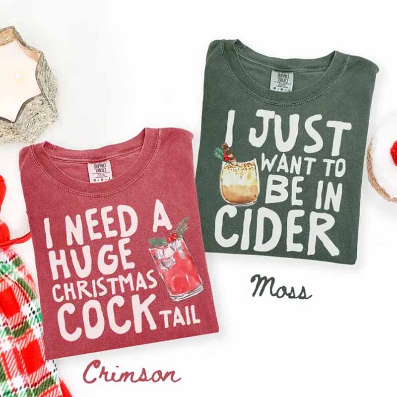 Matching Christmas Couple Unisex Shirts/Sweatshirts