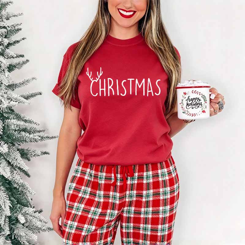 Matching Christmas Couple Unisex Shirts