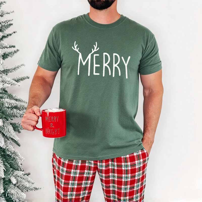 Matching Christmas Couple Unisex Shirts