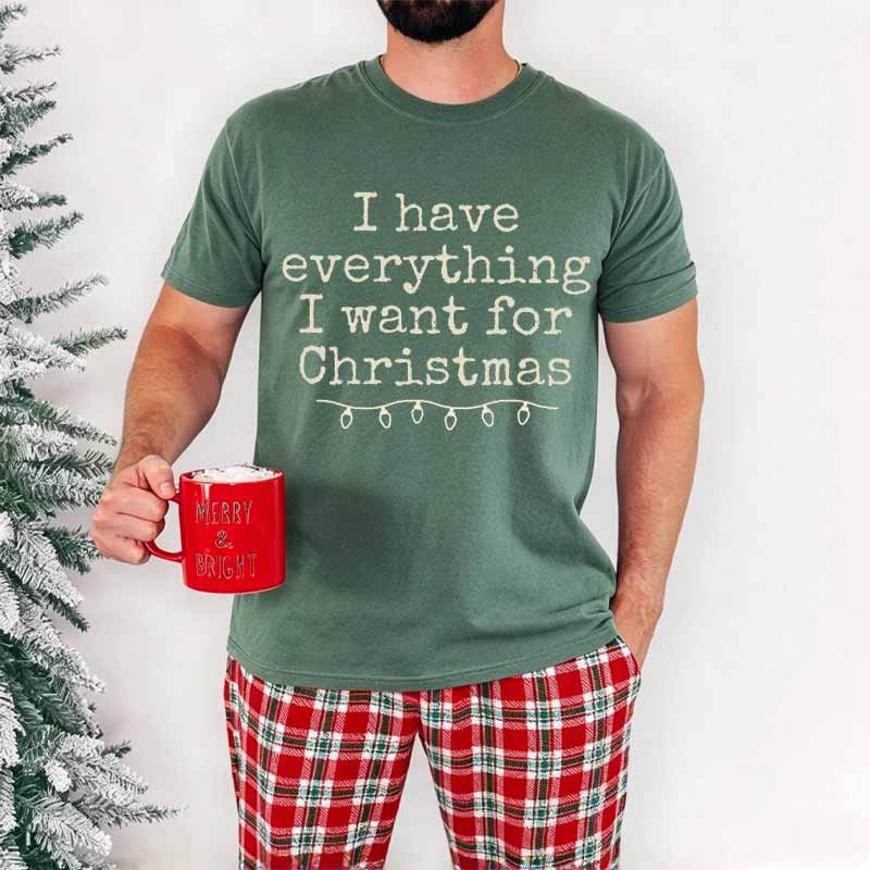 Matching Christmas Couple Shirts