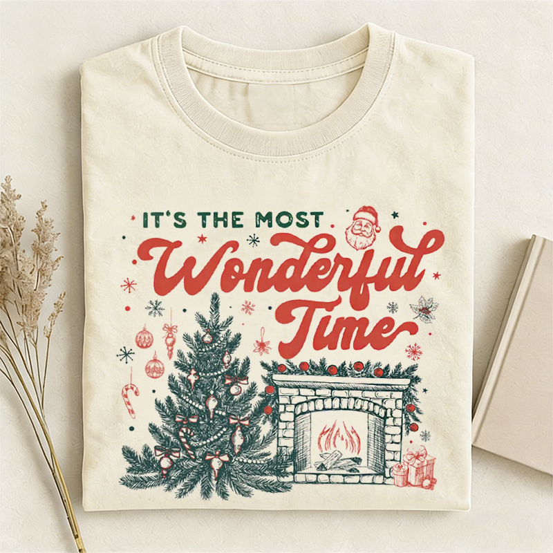 It's The Most Wonderful Time Christmas Tshirt