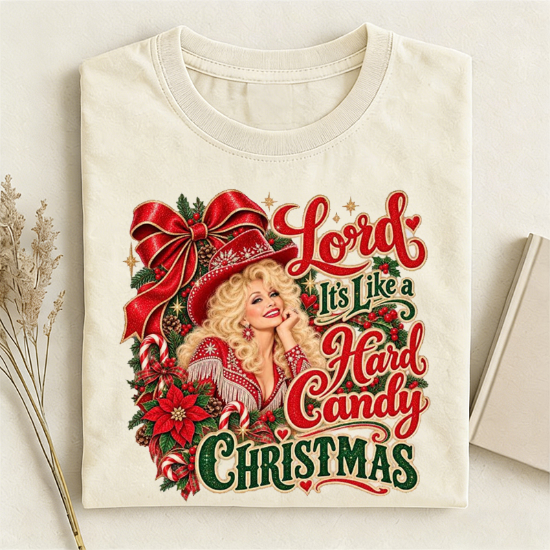 Dolly Parton Hard Candy Christmas Tshirt