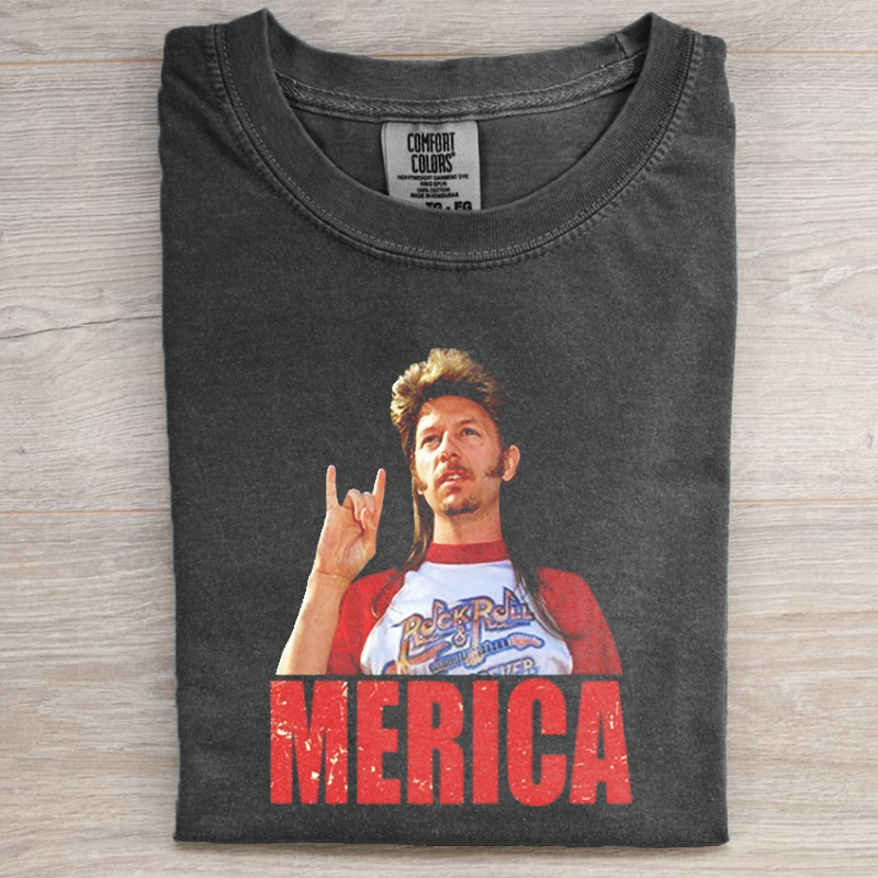 Joe Dirt Merica July 4th  T-shirt