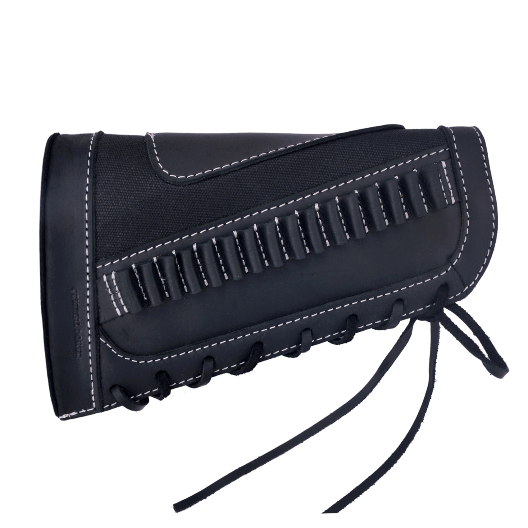 Leather Rifle Buttstock Shotgun Shell Holder Cover .357 .45-70.30-30 .308 .22MAG 12GA