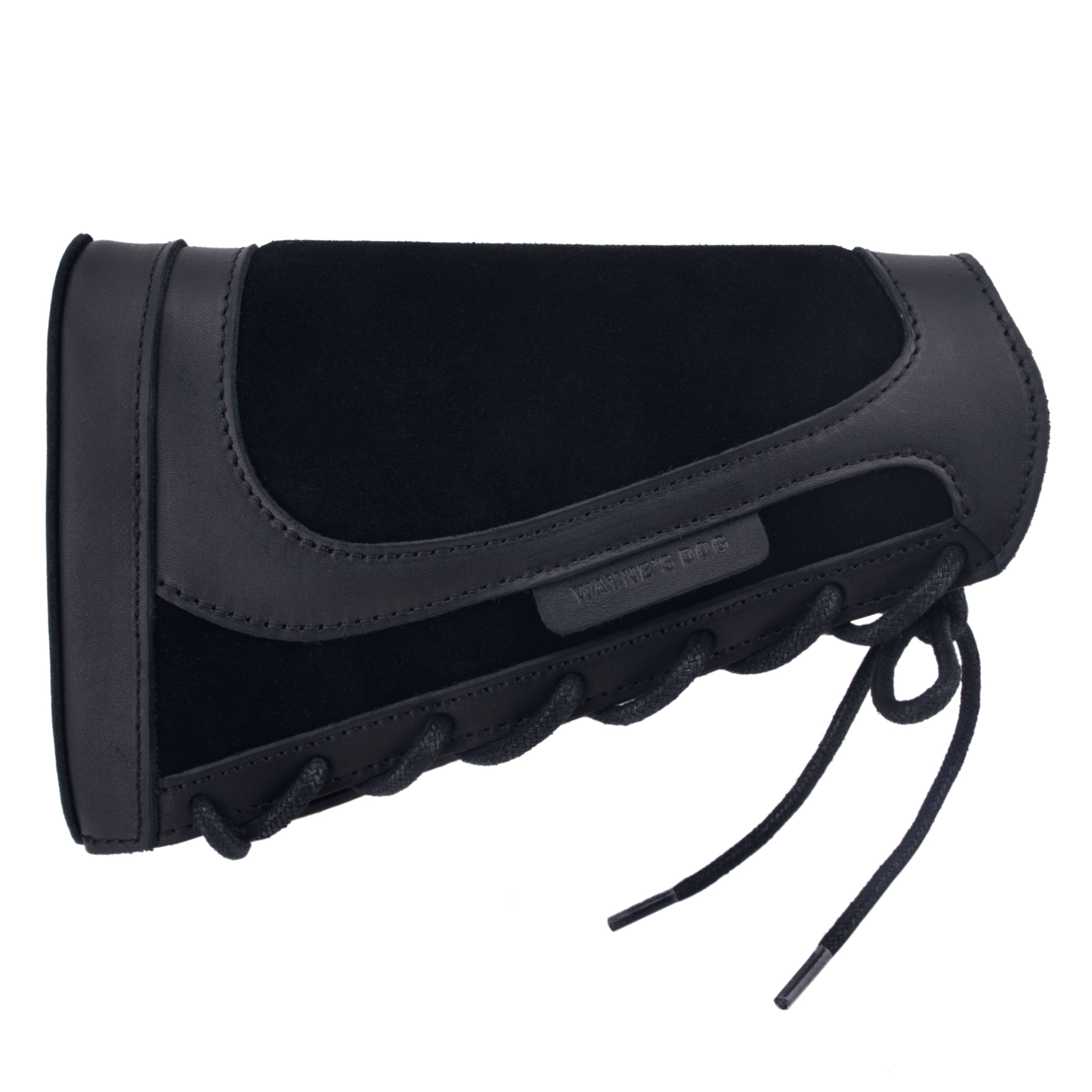 Ambidextrous Genuine Leather Recoil Pad Rifle Buttstock Hunting Cheek Rest Pad