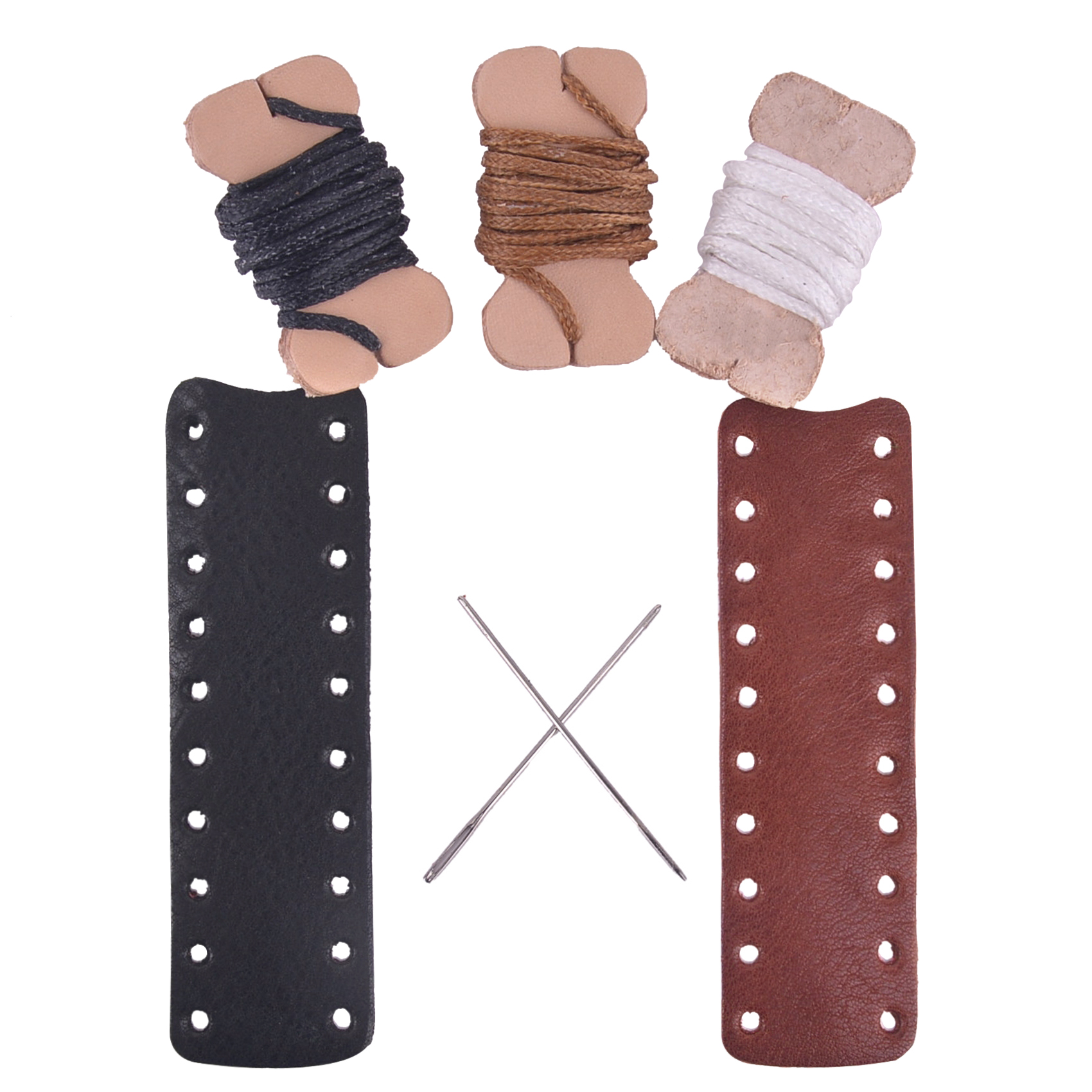 Leather Lever Wrap Kit Gun Protector Wrap For Lever Action Rifle Shotgun Hunting