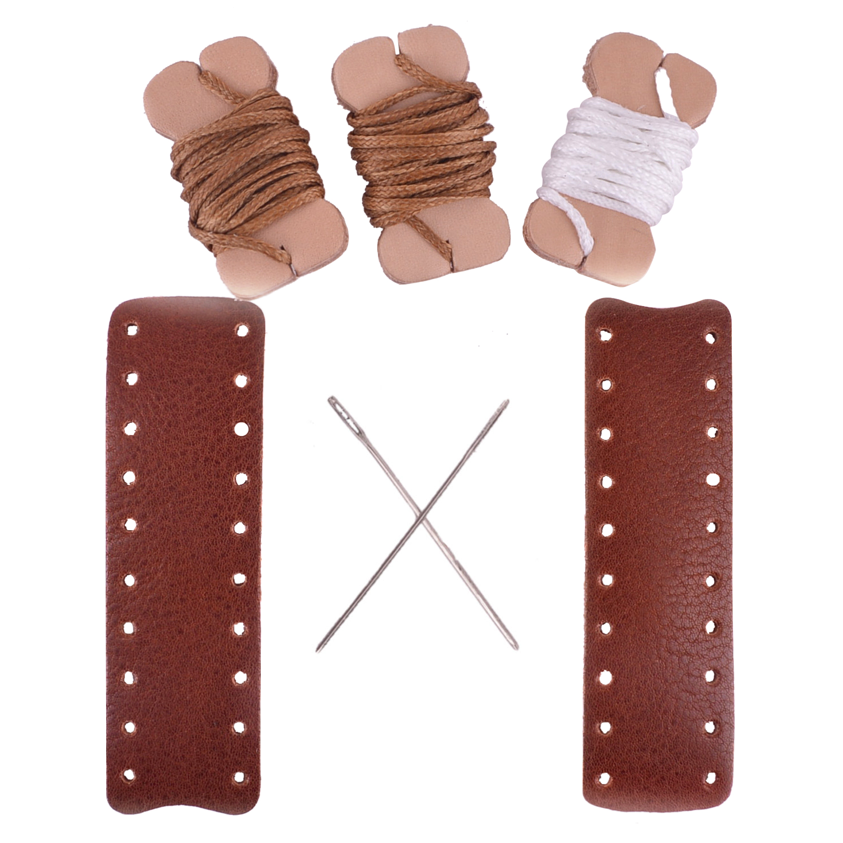 Leather Lever Wrap Kit Gun Protector Wrap For Lever Action Rifle Shotgun Hunting