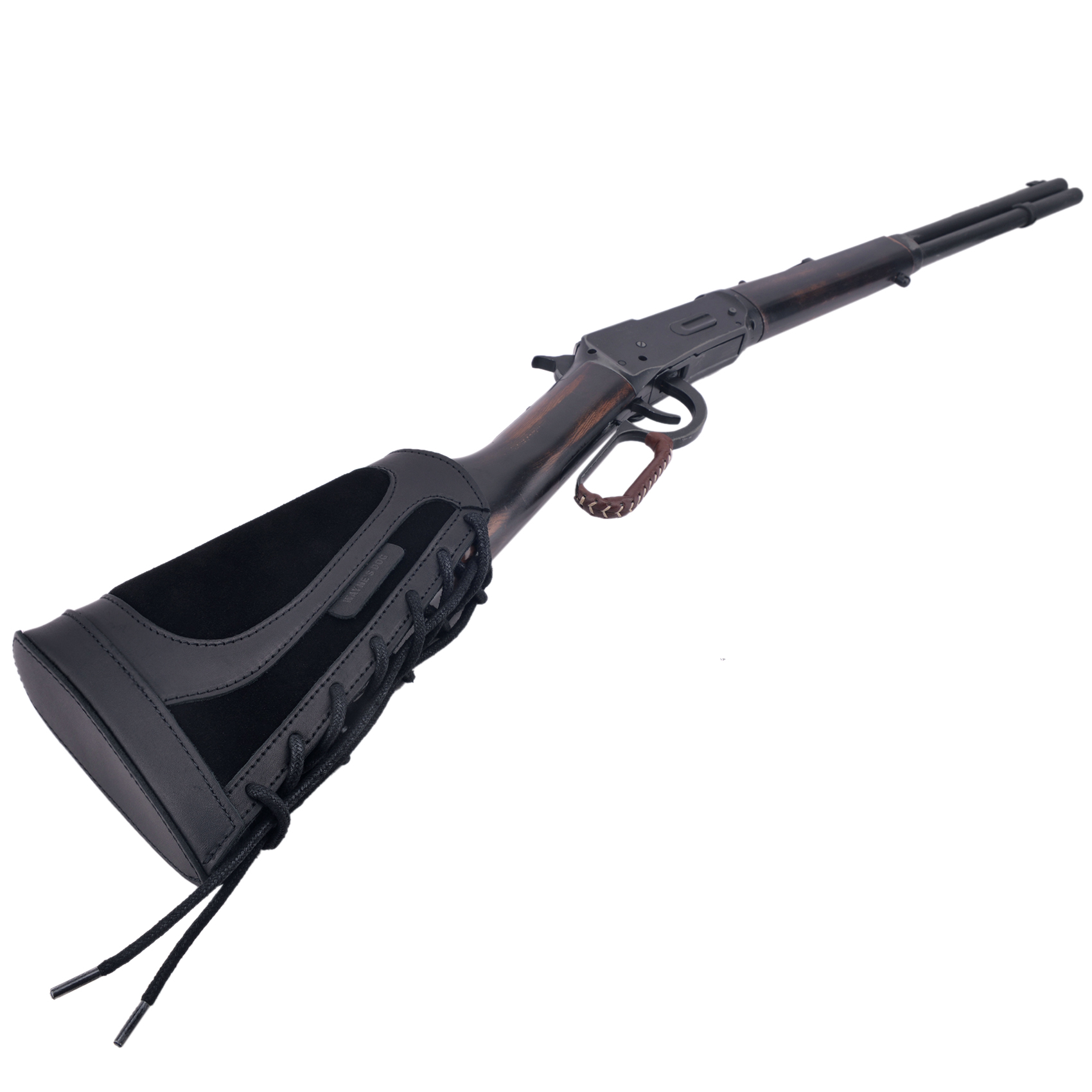 Ambidextrous Genuine Leather Recoil Pad Rifle Buttstock Hunting Cheek Rest Pad