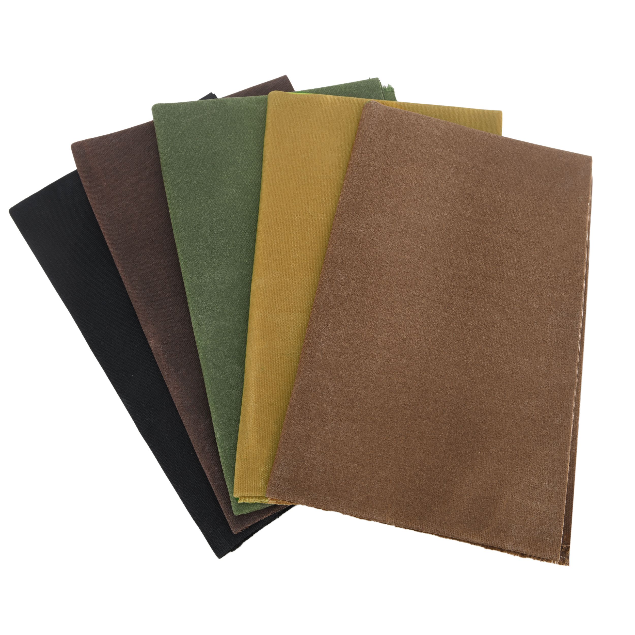 16OZ Waxed Army Duck Canvas / Washed Canvas / 100% Cotton Canvas By The Yard