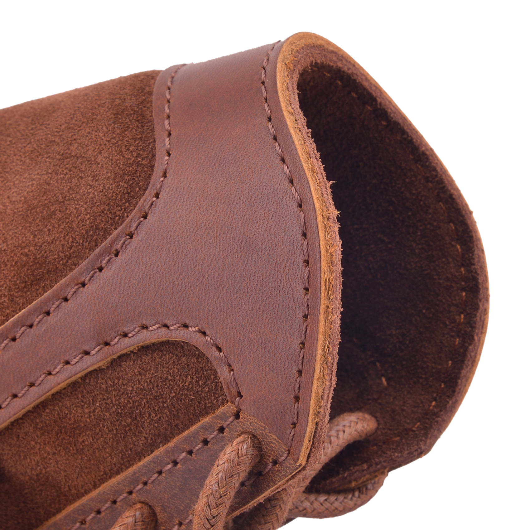 Ambidextrous Genuine Leather Recoil Pad Rifle Buttstock Hunting Cheek Rest Pad