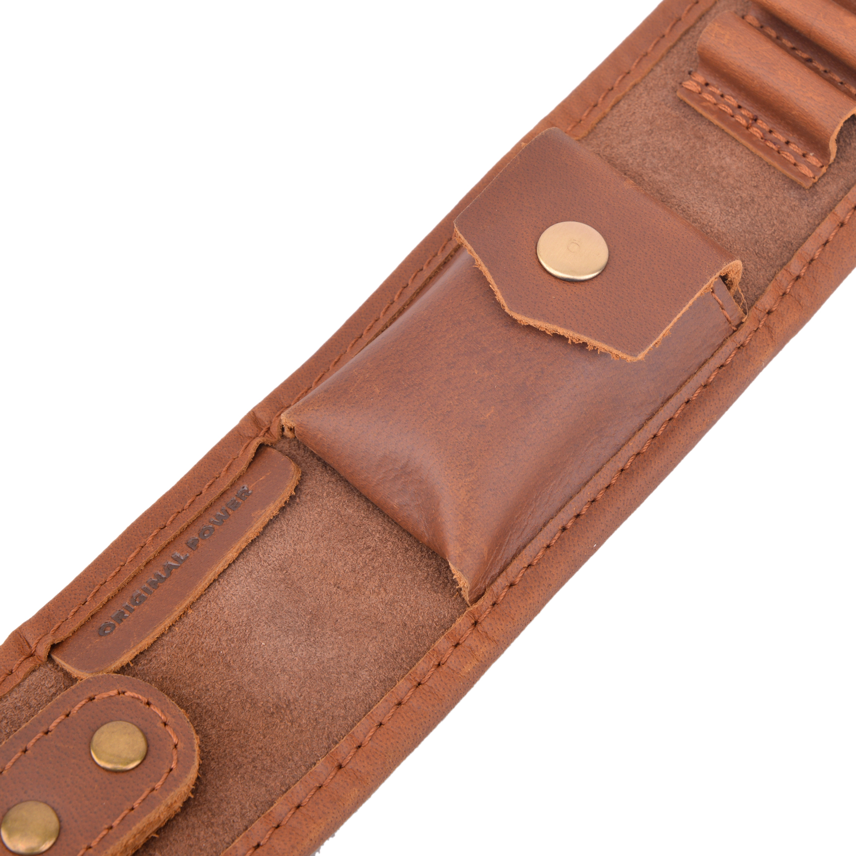 Classic Leather Rifle Sling Gun Carry Straps Cartridge Shell Holder With Swivels