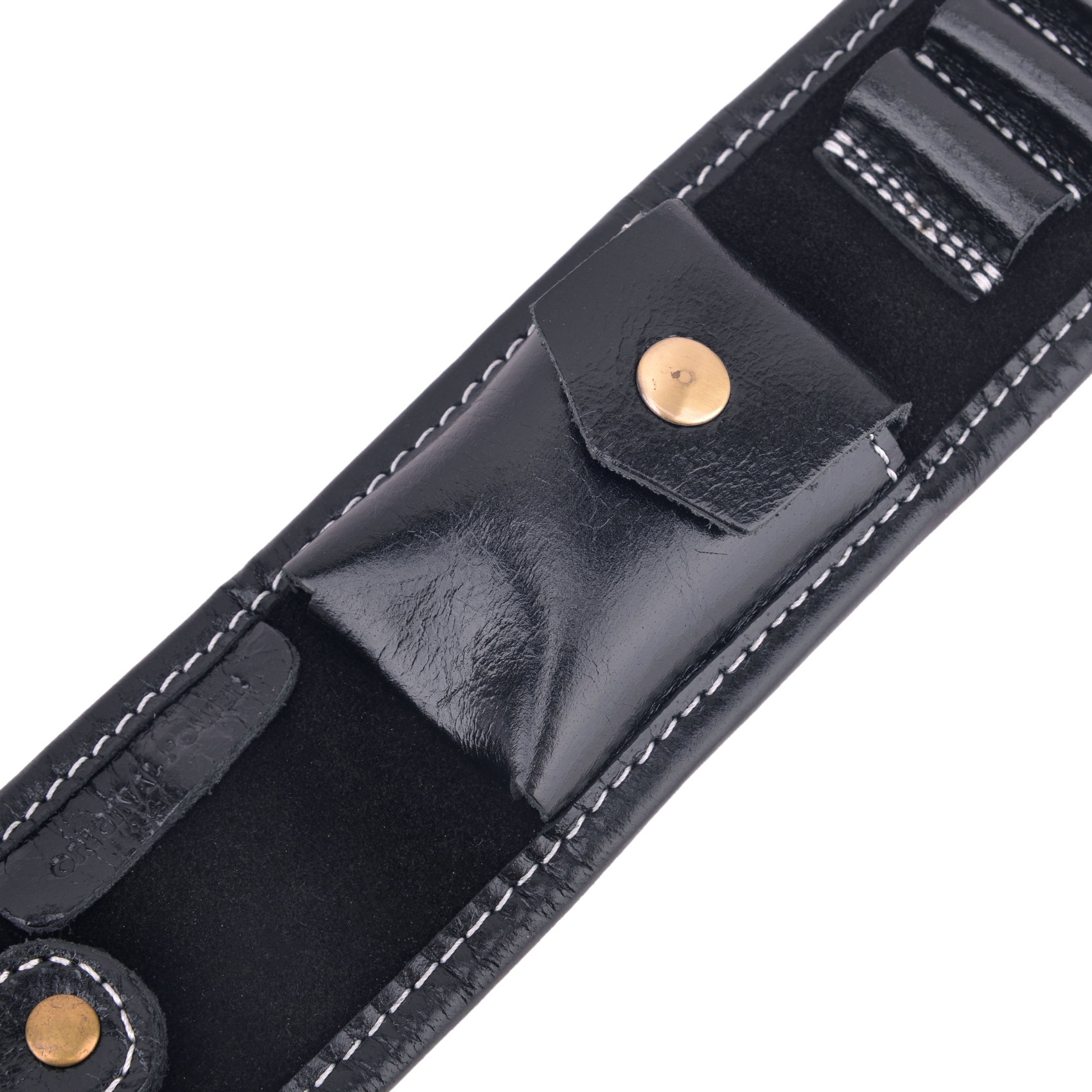 Classic Leather Rifle Sling Gun Carry Straps Cartridge Shell Holder With Swivels