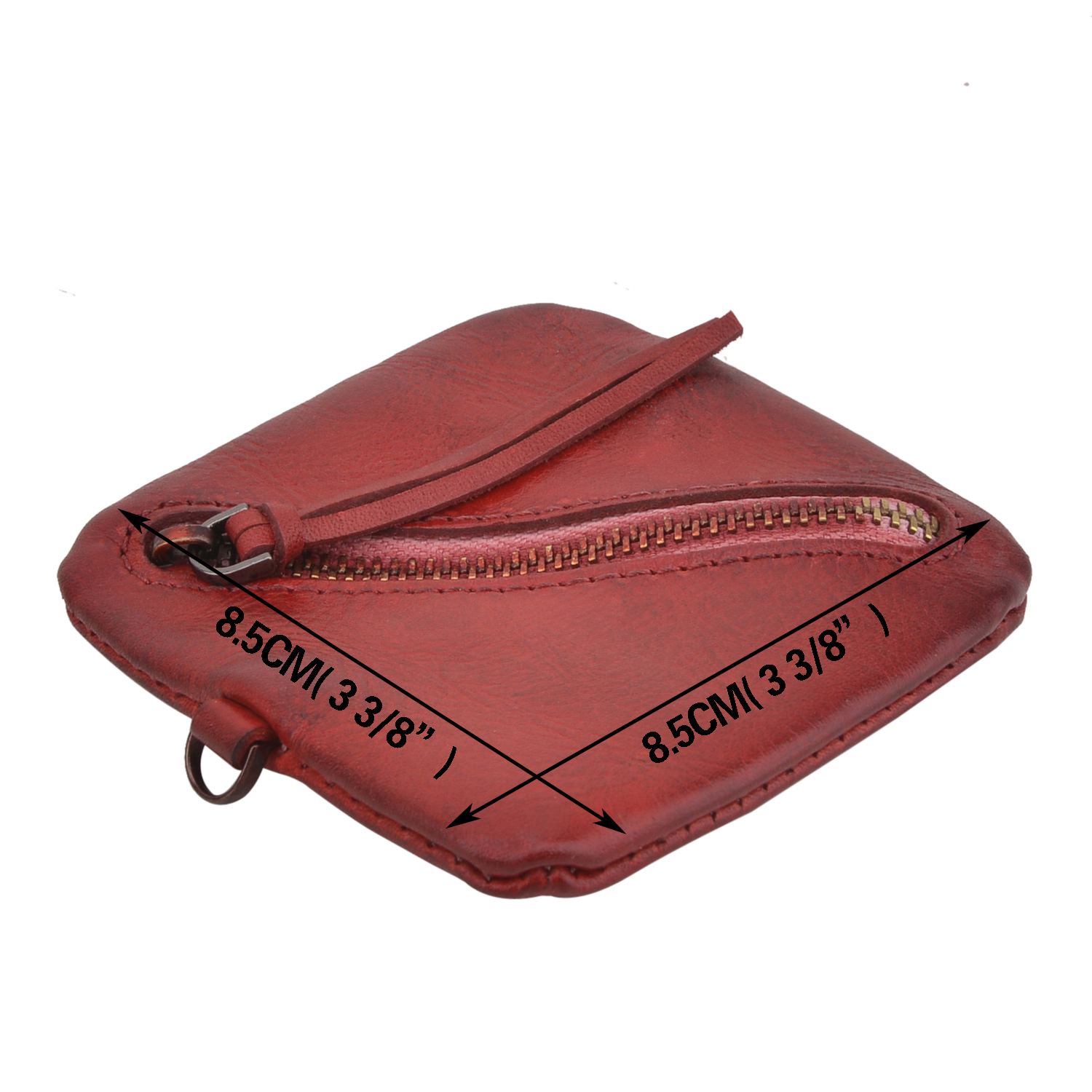Coin Purse Mini Zipper Wallet Earphone Bag Leather Coin Pouch Key Bag