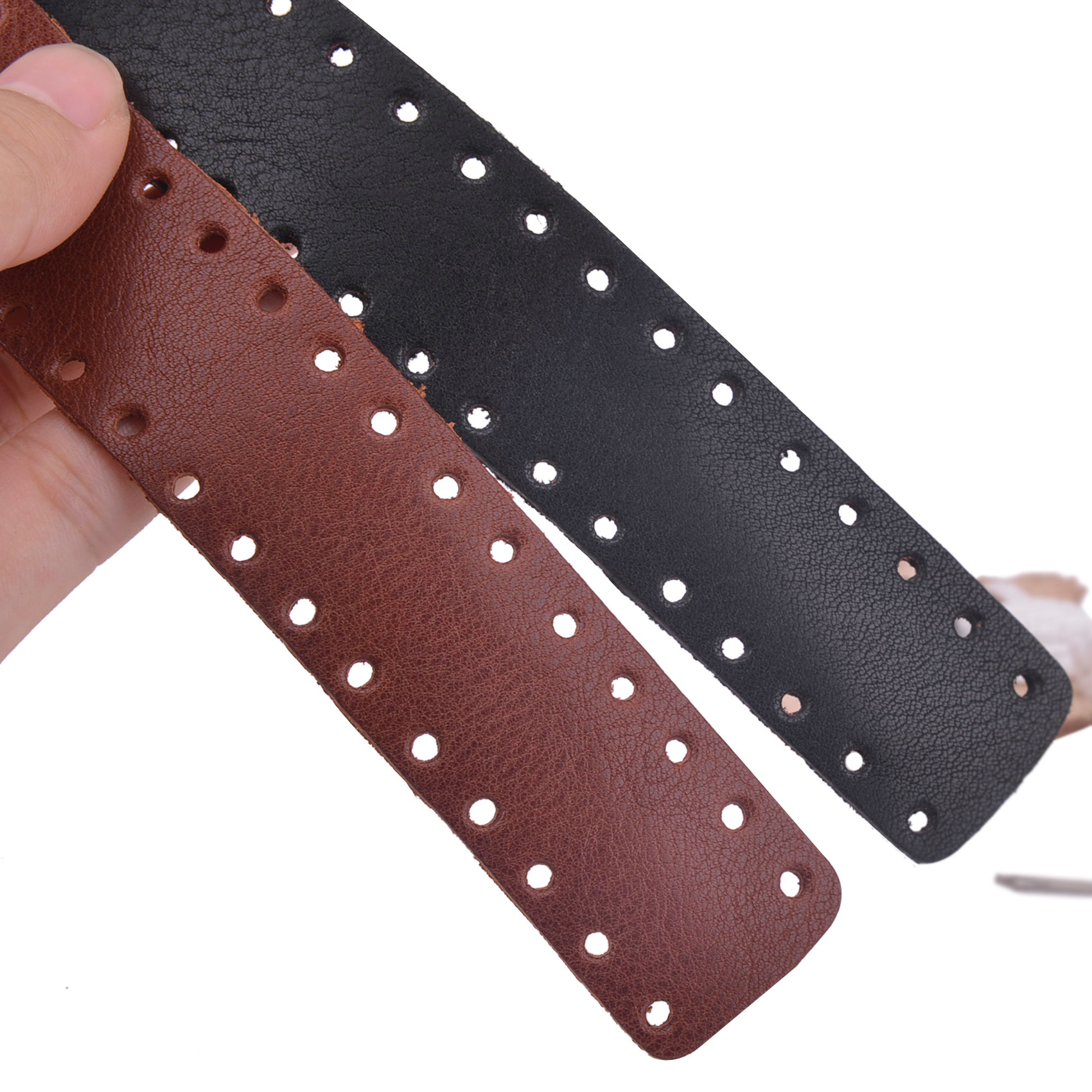 Leather Lever Wrap Kit Gun Protector Wrap For Lever Action Rifle Shotgun Hunting