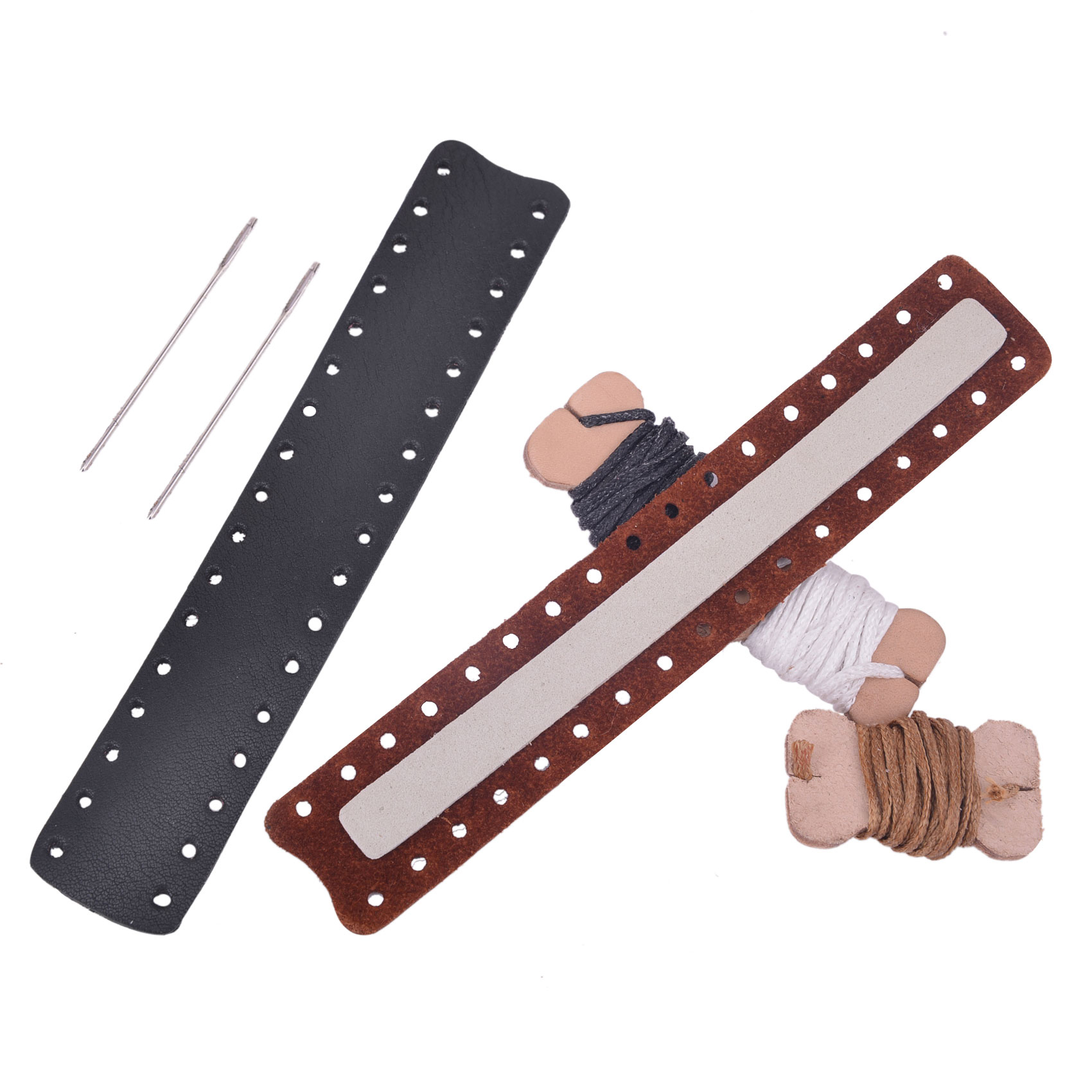 Leather Lever Wrap Kit Gun Protector Wrap For Lever Action Rifle Shotgun Hunting