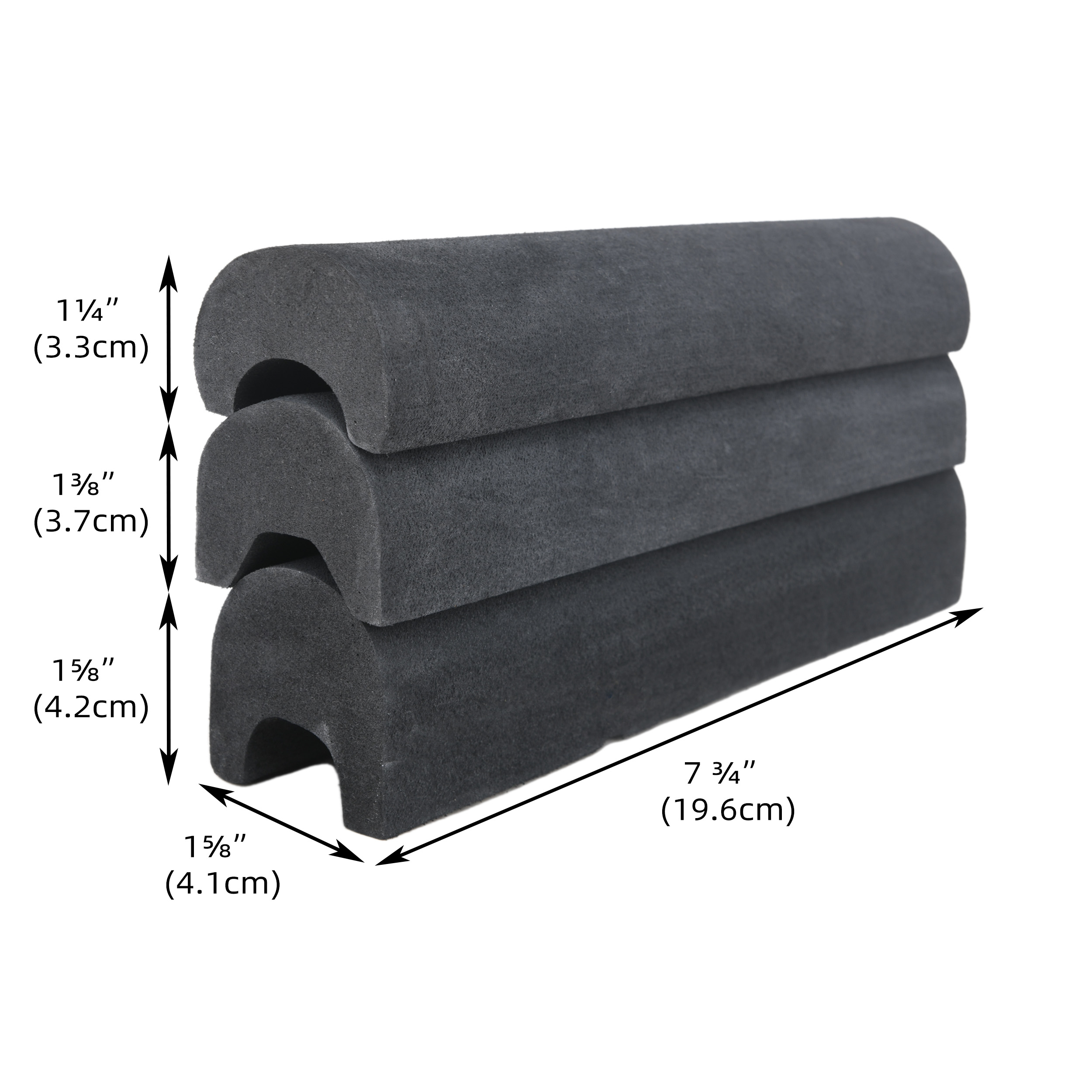 WAYNE'S DOG Leather Rifle Gun Buttstock Cover, Non-Slip Cheek Rest Pad 