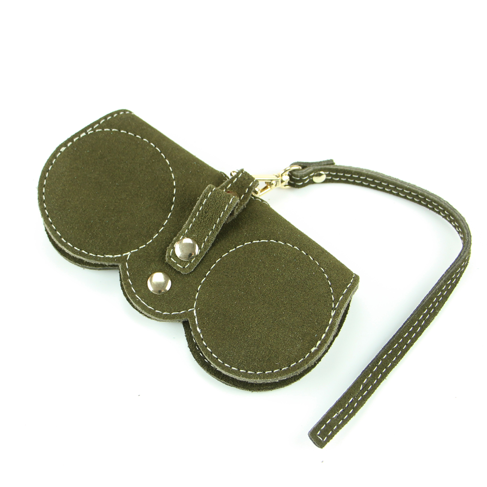  Genuine Leather Slip in Glasses Sleeve Pouch Eye Glasses Case Pouch 