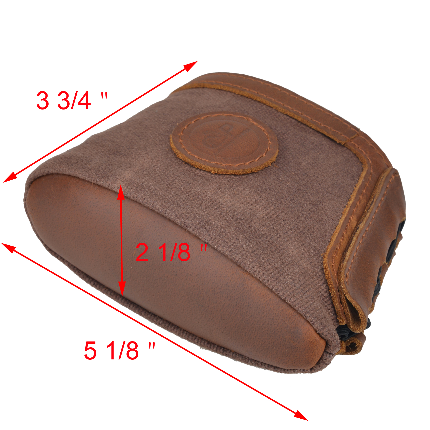 Leather Rifle Recoil Pad Shotgun Buttstock Cheek Pad Gun Stock Cover Protector