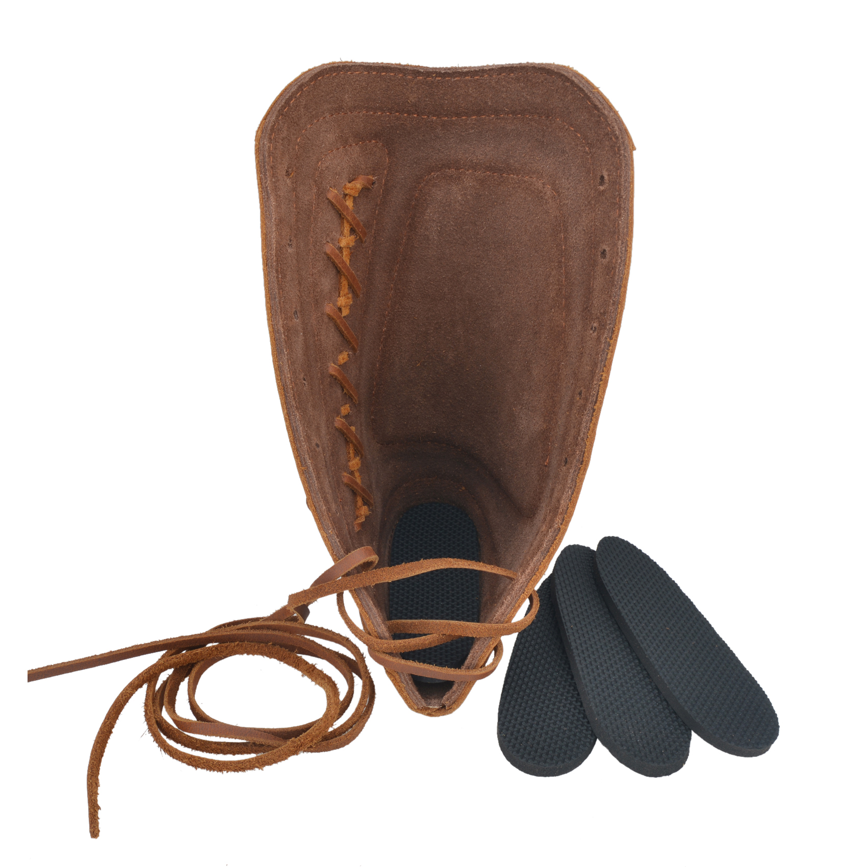 Leather Rifle Buttstock Shell Holder Recoil Pad For .308 .357 .22LR  12GA Butt Protectors