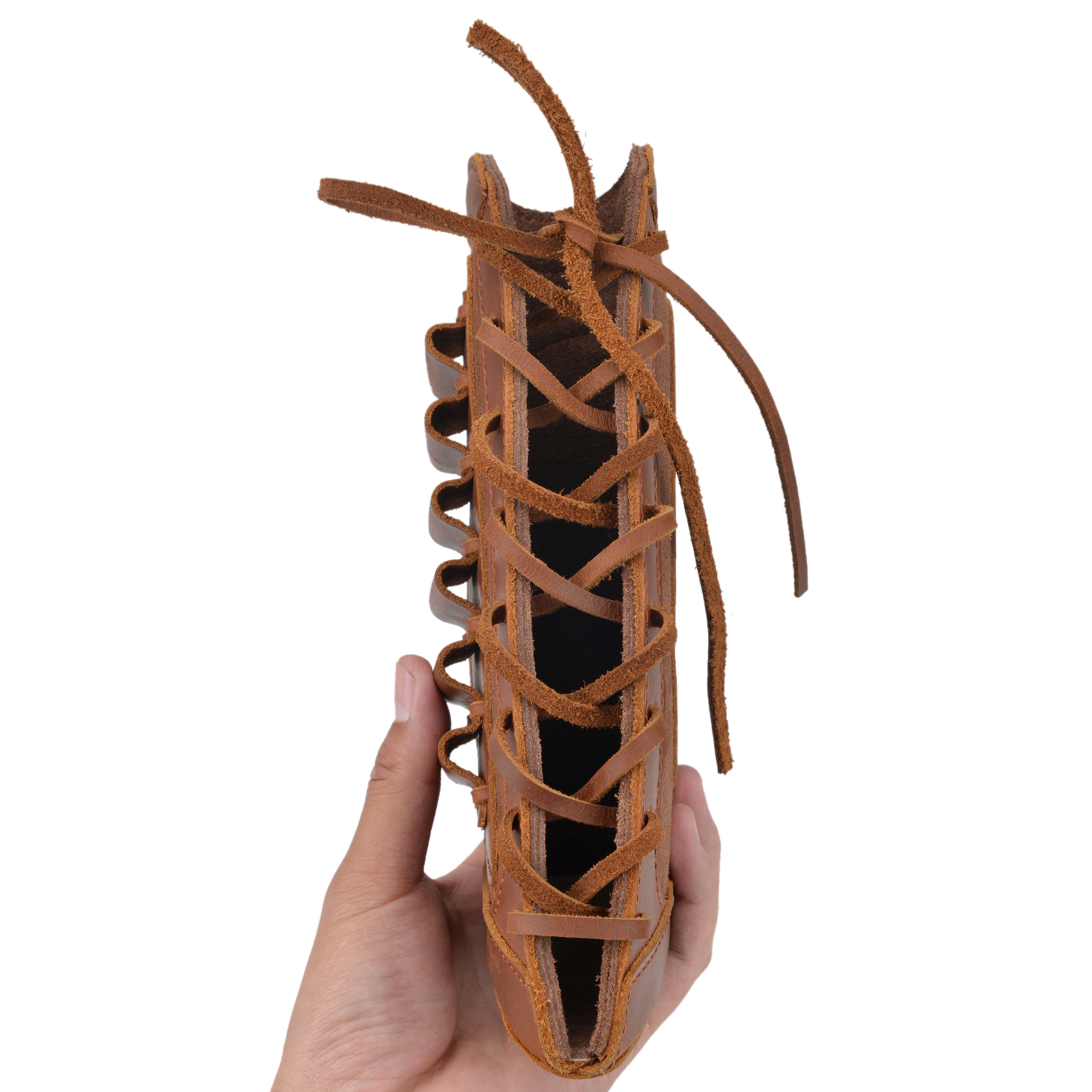 Leather Rifle Buttstock Shell Holder Recoil Pad For .308 .357 .22LR  12GA Butt Protectors