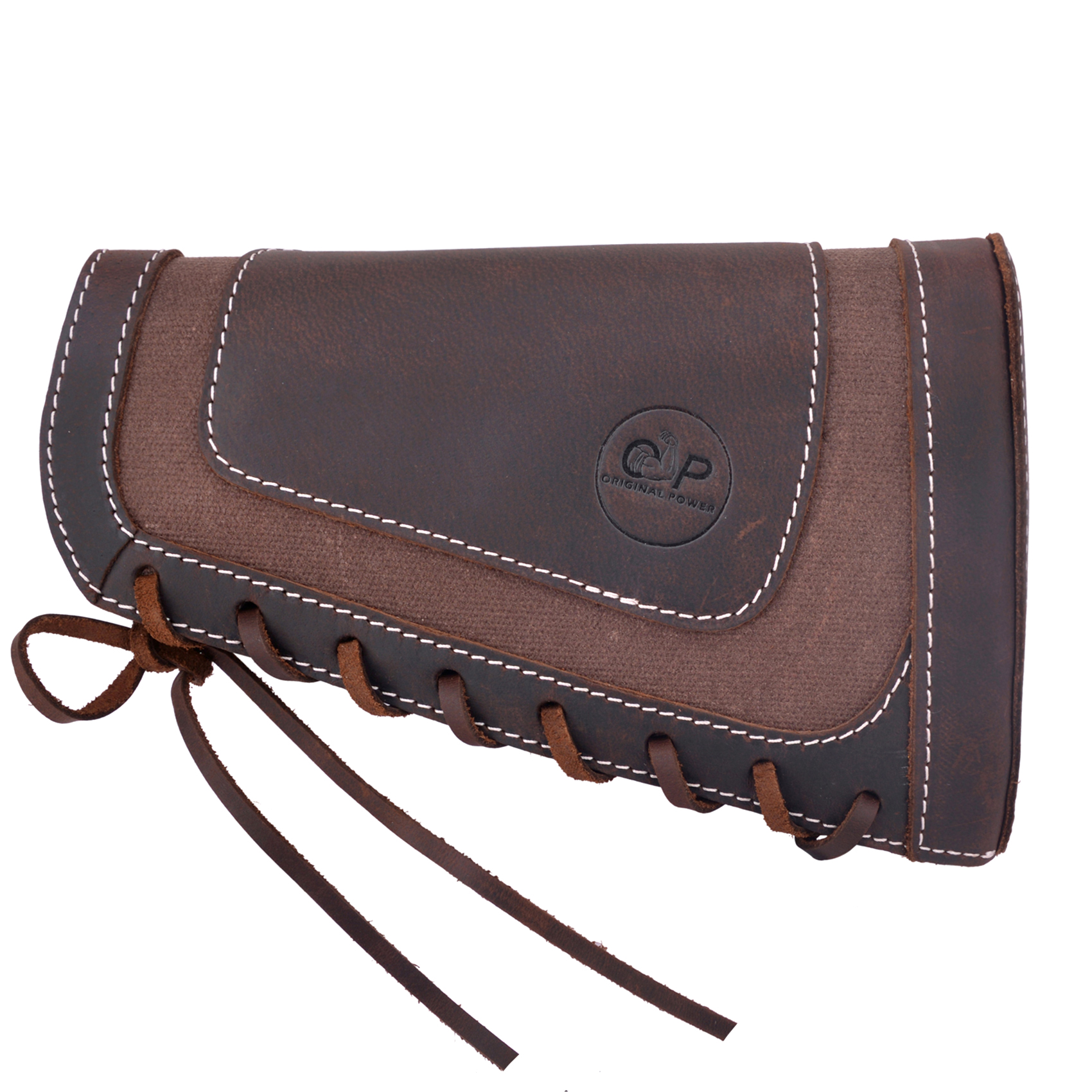 Leather Rifle Buttstock Shotgun Shell Holder Cover .357 .45-70.30-30 .308 .22MAG 12GA