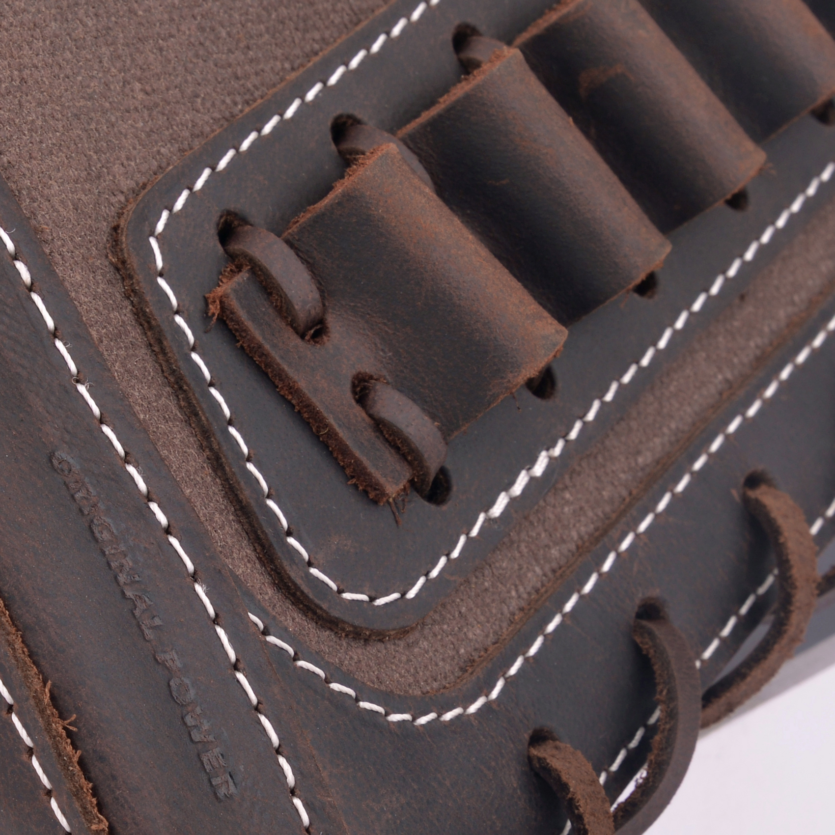 Leather Rifle Buttstock Shotgun Shell Holder Cover .357 .45-70.30-30 .308 .22MAG 12GA