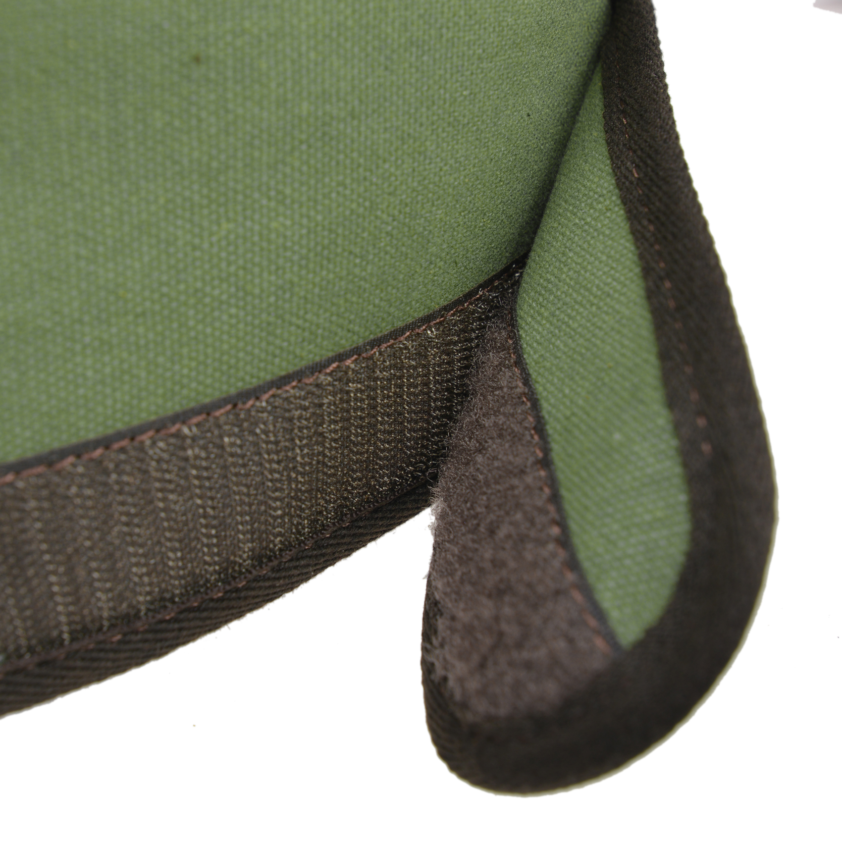 Leather Canvas Recoil Shoulder Pad Shooting Protector Vest Right / Left Handed