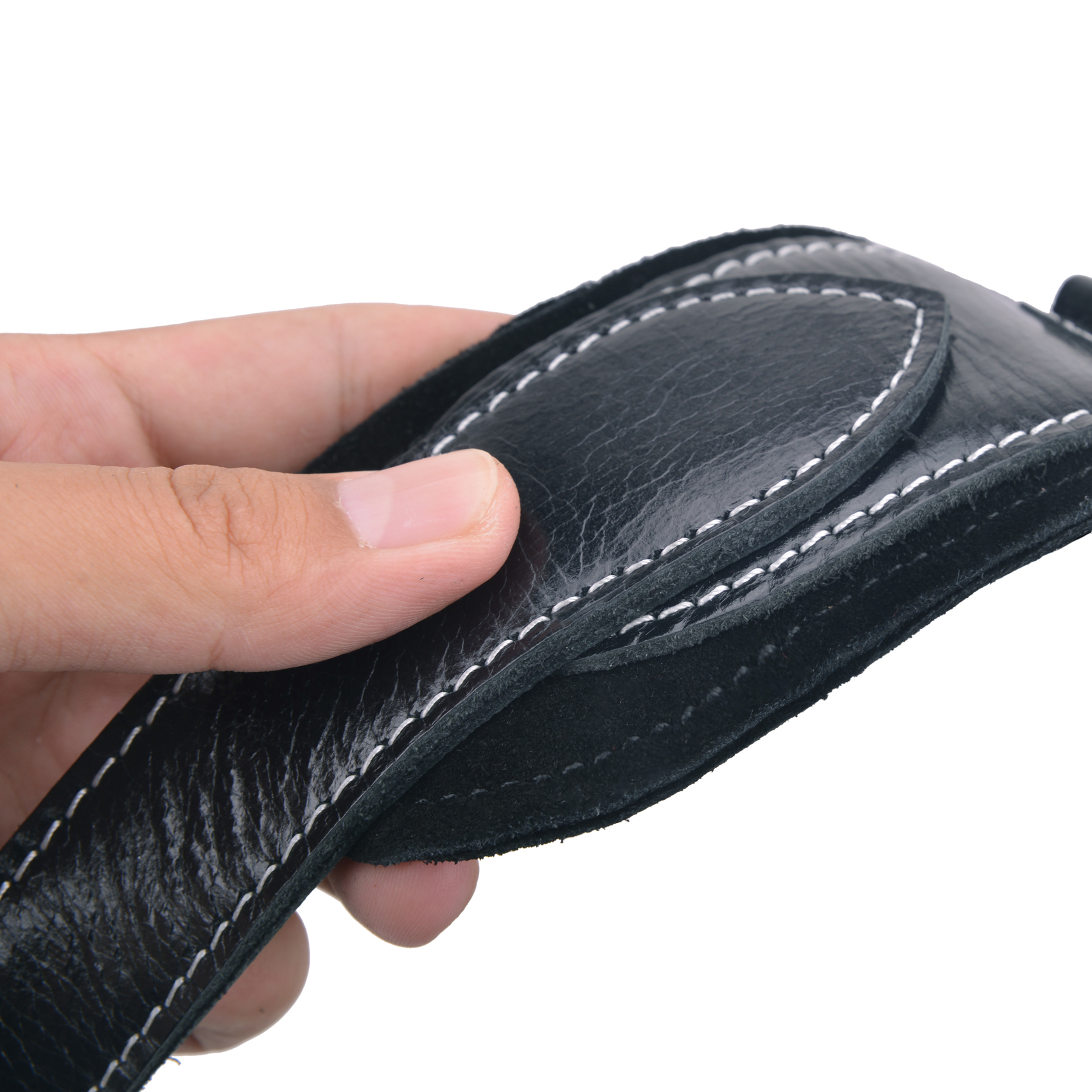 Leather Rifle Buttstock With Gun Sling Shell Holder For .22LR .22MAG .17 hmr